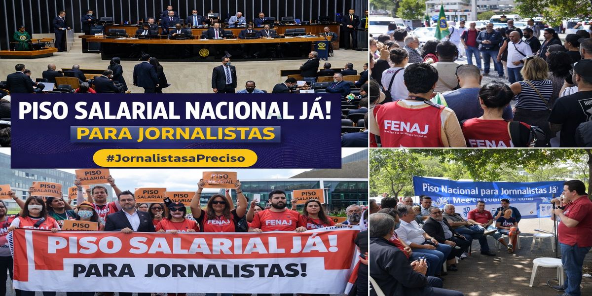 Piso Nacional para Jornalistas Avança no Congresso
